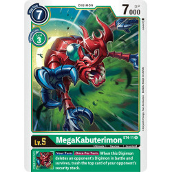 Digimon_TCG_ST4-11_MegaKabuterimon_Rare_Sinister_Order_Card_Game