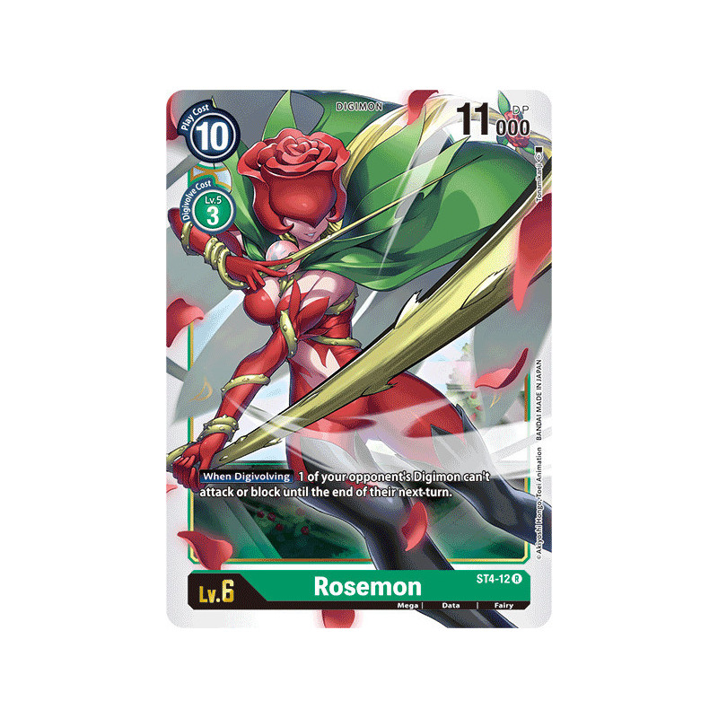 Digimon_TCG_ST4-12_Rosemon_Rare_Sinister_Order_Card_Game