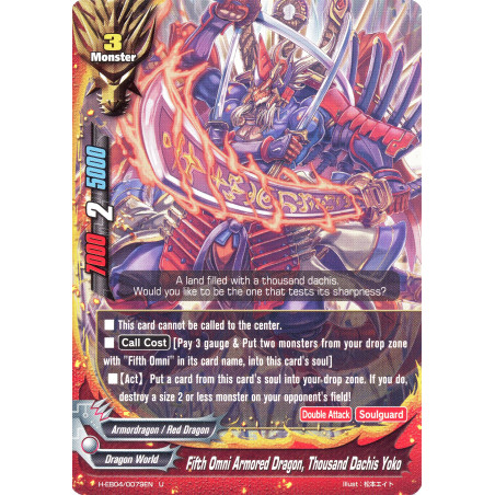 buddyfight-tcg-card-foil-h-eb04-0079en-u-fifth-omni-armored-dragon-thousand-dachis-yoko-buddy-allstars