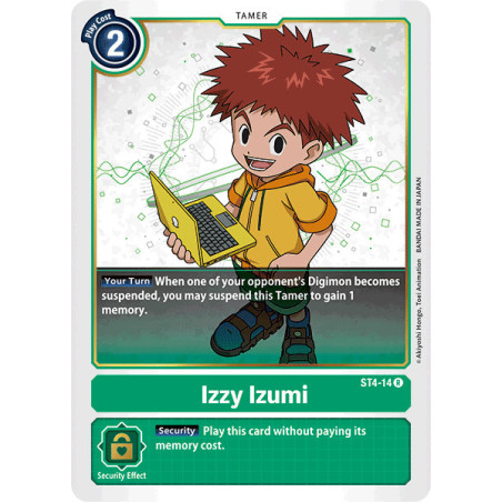 Digimon_TCG_ST4-14_Izzy_Izumi_Rare_Sinister_Order_Card_Game