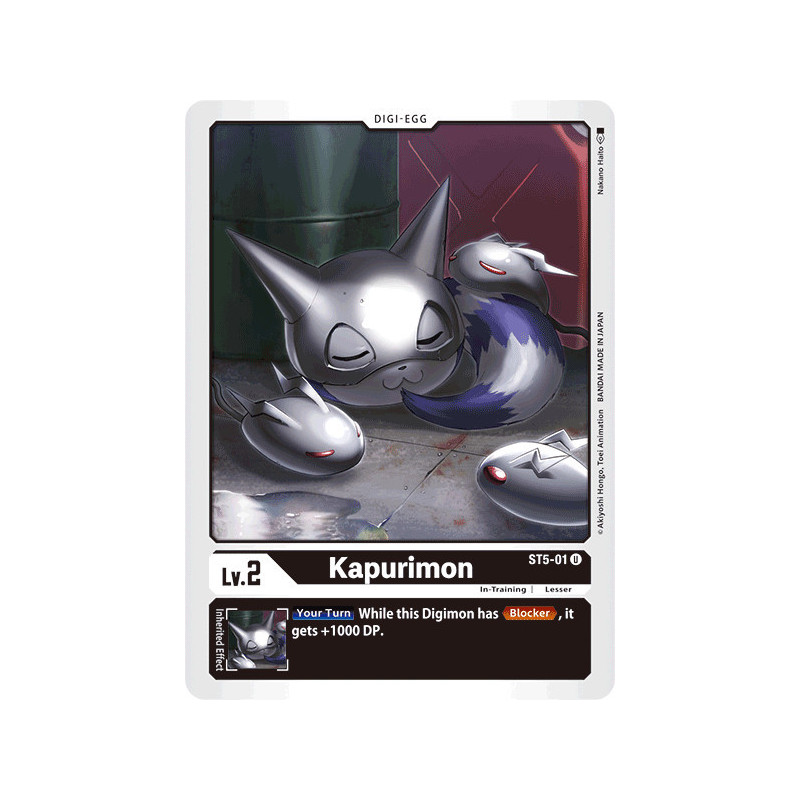 Digimon_TCG_ST5-01_Kapurimon_Uncommon_Sinister_Order_Card_Game