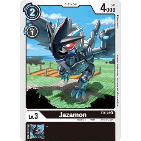 Digimon_TCG_ST5-02_Jazamon_Common_Sinister_Order_Card_Game