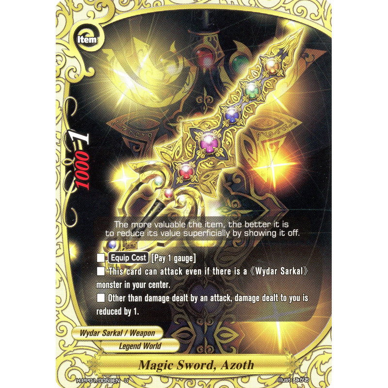 buddyfight-tcg-card-h-pp01-0059en-u-magic-sword-azoth-terror-of-the-inverse-omni