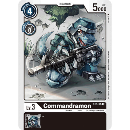 Digimon_TCG_ST5-05_Commandramon_Common_Sinister_Order_Card_Game