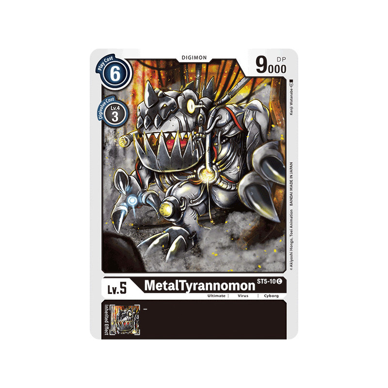 Digimon_TCG_ST5-10_MetalTyrannomon_Uncommon_Sinister_Order_Card_Game