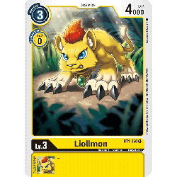Digimon_TCG_BT1-050_Liollmon_Common_New_Evolution_Card_Game