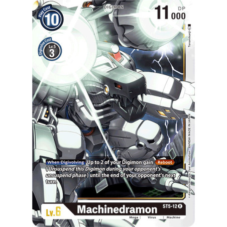 Digimon_TCG_ST5-12_Machinedramon_Rare_Sinister_Order_Card_Game