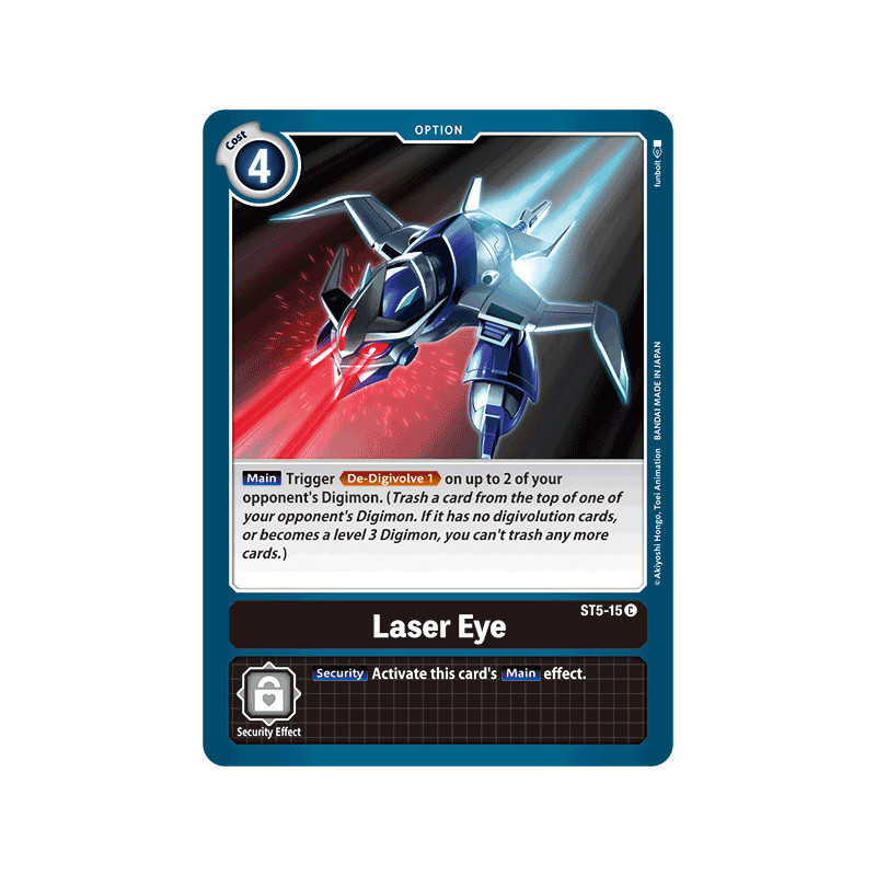 Digimon_TCG_ST5-15_Laser_Eye_Common_Sinister_Order_Card_Game