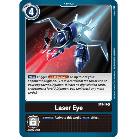 Digimon_TCG_ST5-15_Laser_Eye_Common_Sinister_Order_Card_Game
