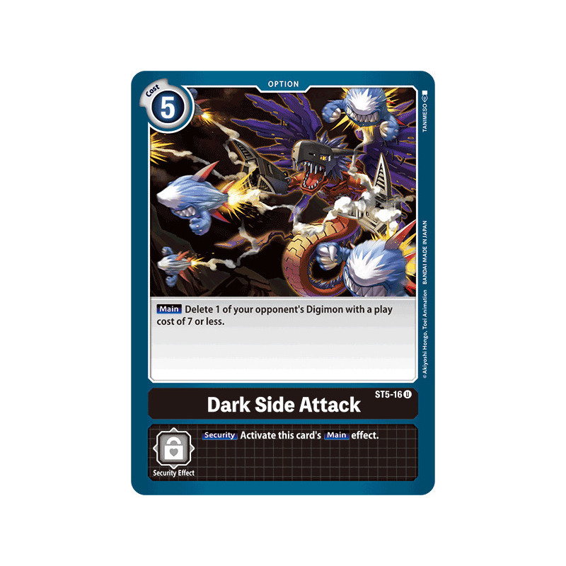Digimon_TCG_ST5-16_Dark_Side_Attack_Uncommon_Sinister_Order_Card_Game