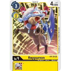 Digimon_TCG_BT1-051_Reppamon_Common_New_Evolution_Card_Game