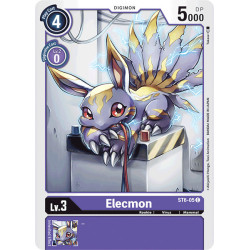 Digimon_TCG_ST6-05_Elecmon_Common_Sinister_Order_Card_Game