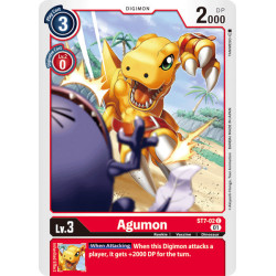 Digimon_TCG_ST7-02_Agumon_Common_Sinister_Order_Card_Game