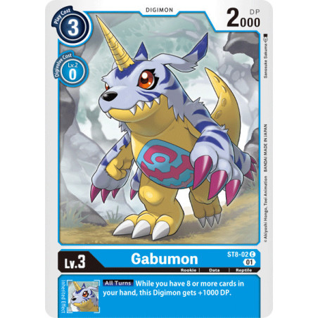 Digimon_TCG_ST8-02_Gabumon_Common_Sinister_Order_Card_Game