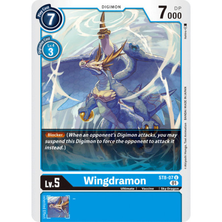 Digimon_TCG_ST8-07_Wingdramon_Uncommon_Sinister_Order_Card_Game