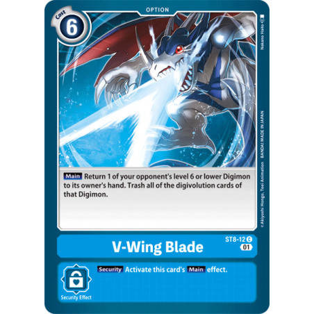 Digimon_TCG_ST8-12_V-Wing_Blade_Common_Sinister_Order_Card_Game