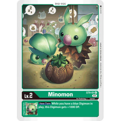 Digimon_TCG_ST9-01_Minomon_Uncommon_Sinister_Order_Card_Game