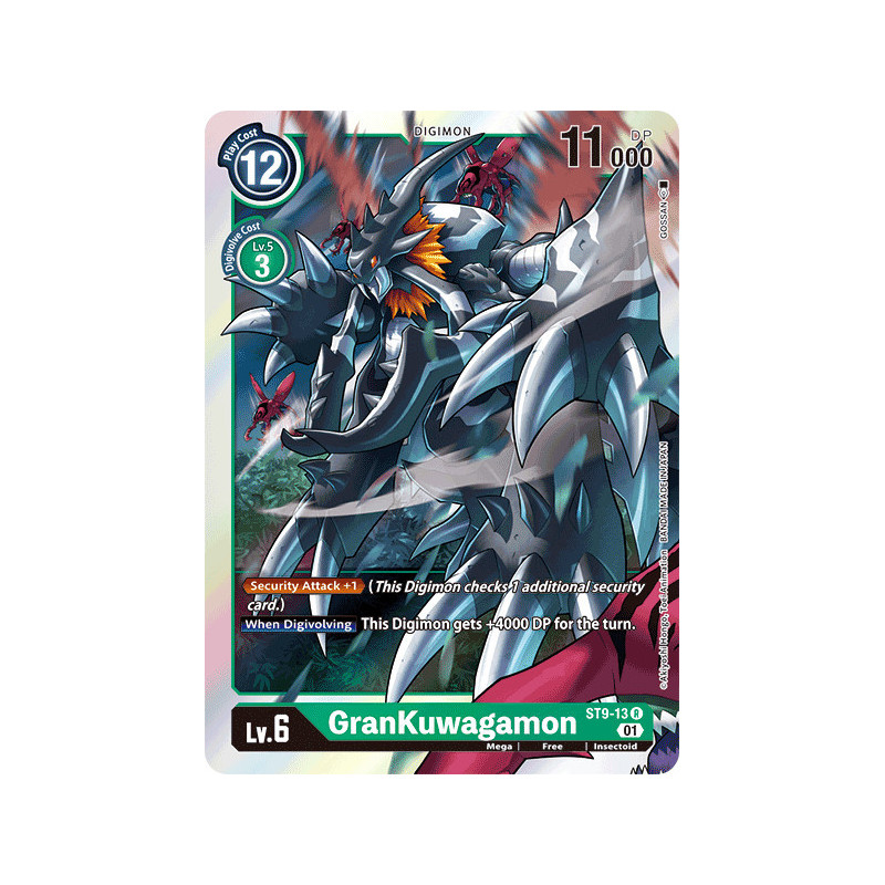 Digimon_TCG_ST9-13_GranKuwagamon_Rare_Sinister_Order_Card_Game