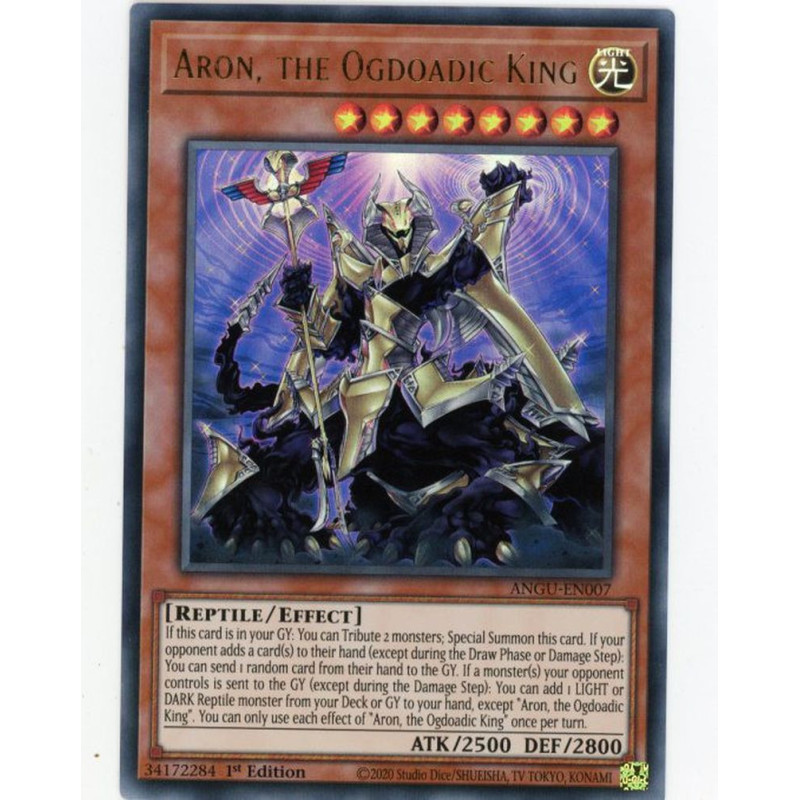 Yu-Gi-Oh-TCG-ANGU-EN007-UR-Aron-the-Ogdoadic-King-Ancient-Guardians