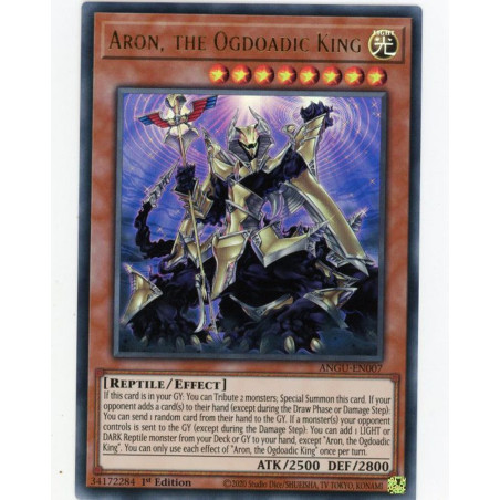 Yu-Gi-Oh-TCG-ANGU-EN007-UR-Aron-the-Ogdoadic-King-Ancient-Guardians