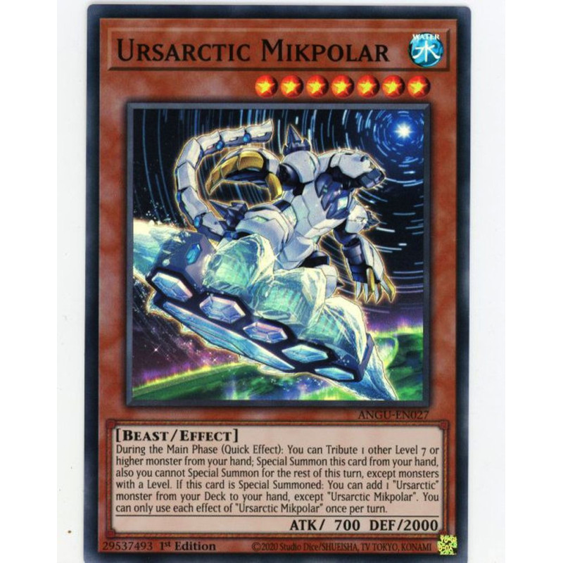 Yu-Gi-Oh-TCG-ANGU-EN027-SR-Ursarctic-Mikpolar-Ancient-Guardians