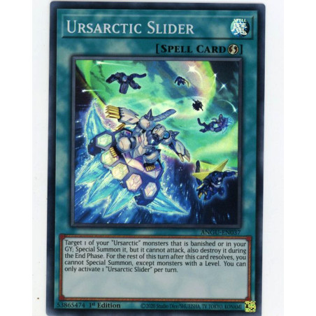 Yu-Gi-Oh-TCG-ANGU-EN037-SR-Ursarctic-Slider-Ancient-Guardians