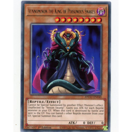 Yu-Gi-Oh-TCG-ANGU-EN040-R-Vennominon-the-King-of-Poisonous-Snakes-Ancient-Guardians