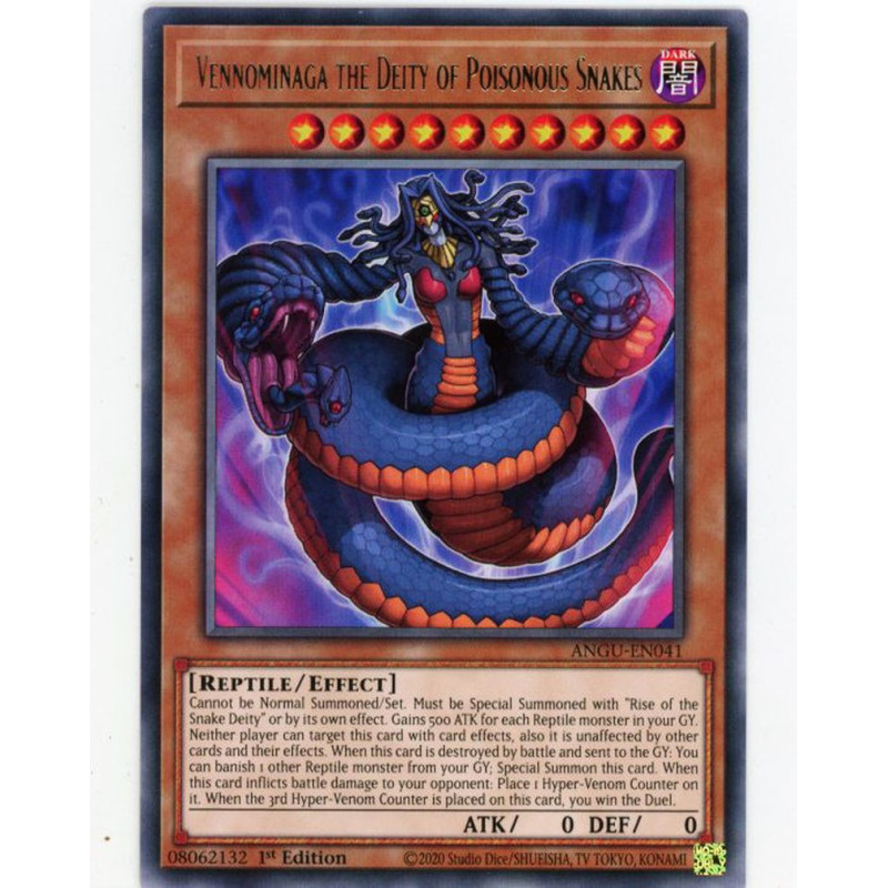 Yu-Gi-Oh-TCG-ANGU-EN041-R-Vennominaga-the-Deity-of-Poisonous-Snakes-Ancient-Guardians
