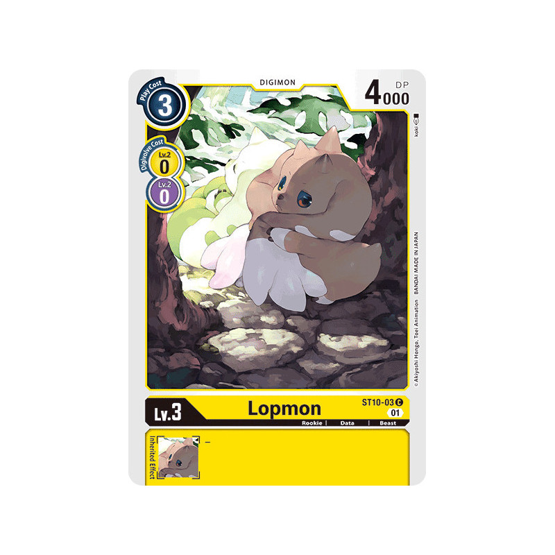 Digimon_TCG_ST10-03_Lopmon_Common_Sinister_Order_Card_Game