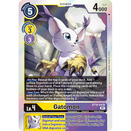 Digimon_TCG_ST10-04_Gatomon_Super_Rare_Sinister_Order_Card_Game