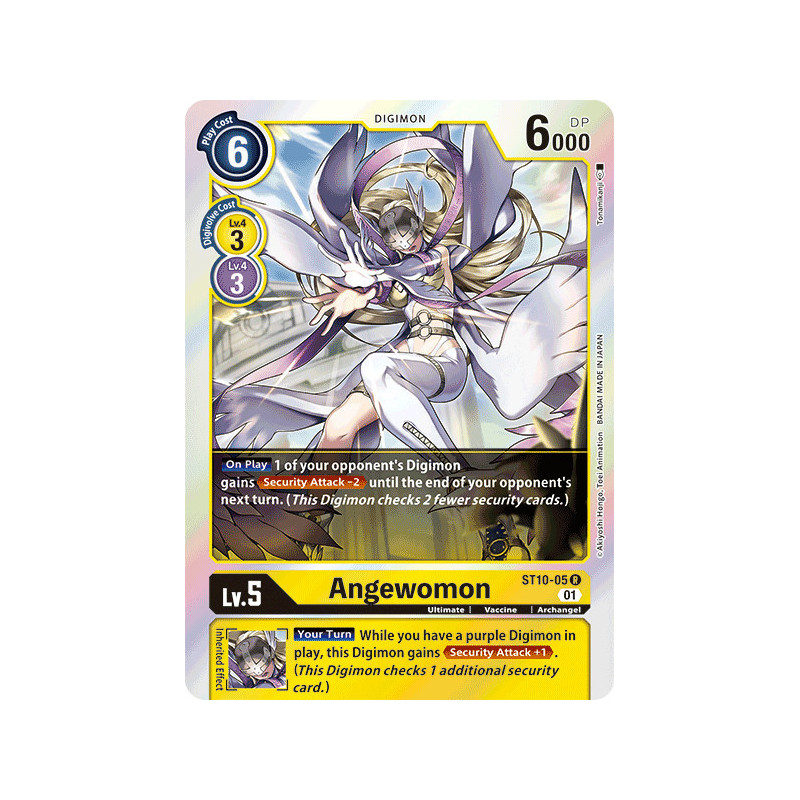 Digimon_TCG_ST10-05_Angewomon_Rare_Sinister_Order_Card_Game