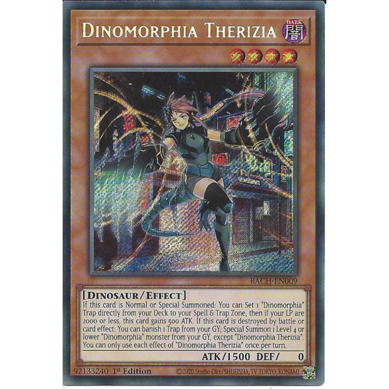 Yu-Gi-Oh-TCG-BACH-EN009-SE-Dinomorphia-Therizia-Battle-of-Chaos
