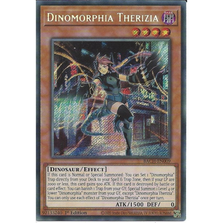 Yu-Gi-Oh-TCG-BACH-EN009-SE-Dinomorphia-Therizia-Battle-of-Chaos