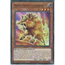 Yu-Gi-Oh-TCG-BACH-EN011-SR-Nordic-Beast-Gullinbursti-Battle-of-Chaos