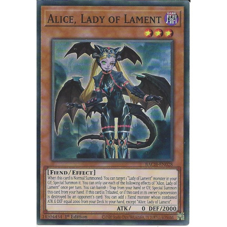 Yu-Gi-Oh-TCG-BACH-EN028-SR-Alice-Lady-of-Lament-Battle-of-Chaos