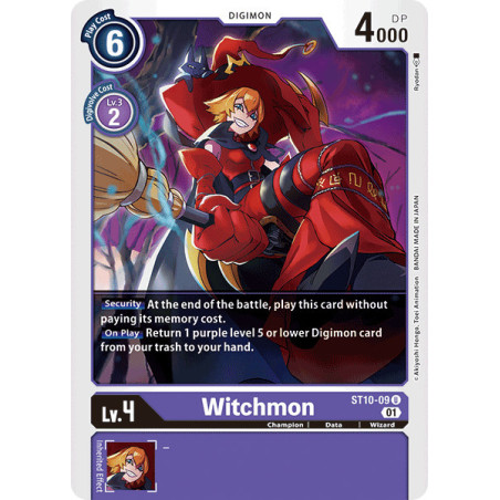 Digimon_TCG_ST10-09_Witchmon_Uncommon_Sinister_Order_Card_Game