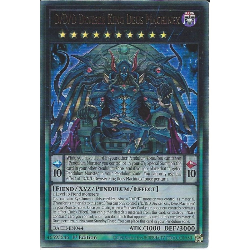 Yu-Gi-Oh-TCG-BACH-EN044-UR-D-D-D-Deviser-King-Deus-Machinex-Battle-of-Chaos