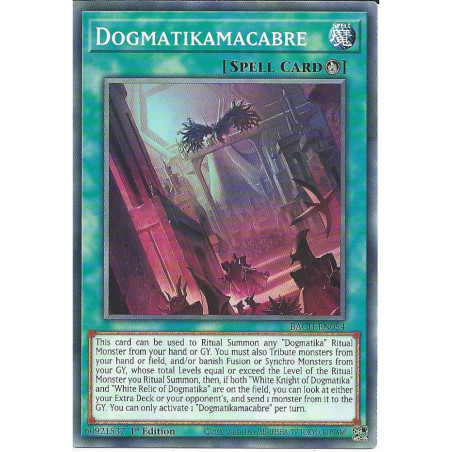 Yu-Gi-Oh-TCG-BACH-EN054-C-Dogmatikamacabre-Battle-of-Chaos