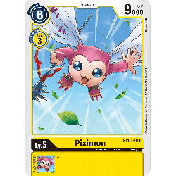 Digimon_TCG_BT1-059_Piximon_Common_New_Evolution_Card_Game