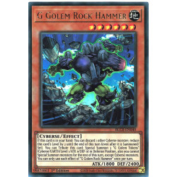 Yu-Gi-Oh-TCG-BLCR-EN040-UR-G-Golem-Rock-Hammer-Battles-of-Legend-Crystal-Revenge