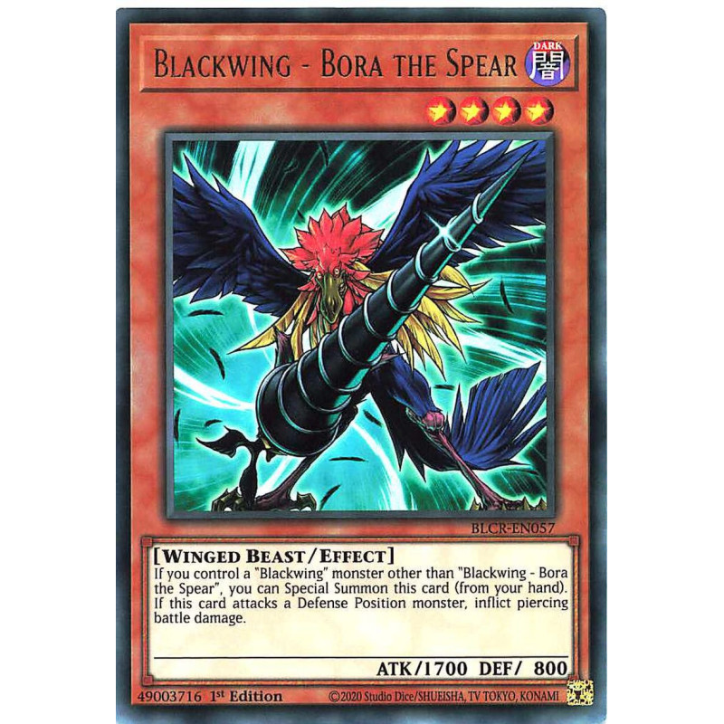 Yu-Gi-Oh-TCG-BLCR-EN057-UR-Blackwing-Bora-the-Spear-Battles-of-Legend-Crystal-Revenge
