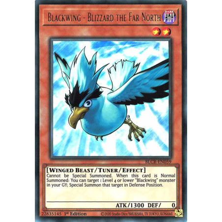 Yu-Gi-Oh-TCG-BLCR-EN059-UR-Blackwing-Blizzard-the-Far-North-Battles-of-Legend-Crystal-Revenge