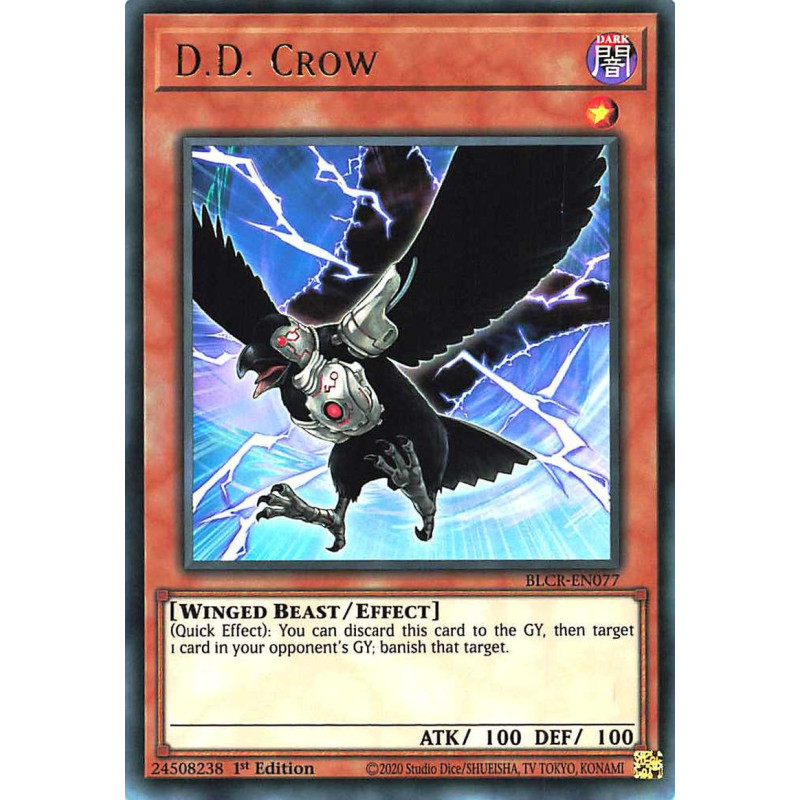 Yu-Gi-Oh-TCG-BLCR-EN077-UR-D-D-Crow-Battles-of-Legend-Crystal-Revenge