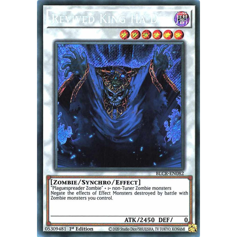 Yu-Gi-Oh-TCG-BLCR-EN082-SE-Revived-King-Ha-Des-Battles-of-Legend-Crystal-Revenge