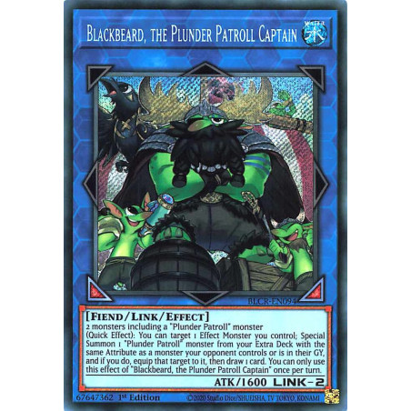 Yu-Gi-Oh-TCG-BLCR-EN094-SE-Blackbeard-the-Plunder-Patroll-Captain-Battles-of-Legend-Crystal-Revenge