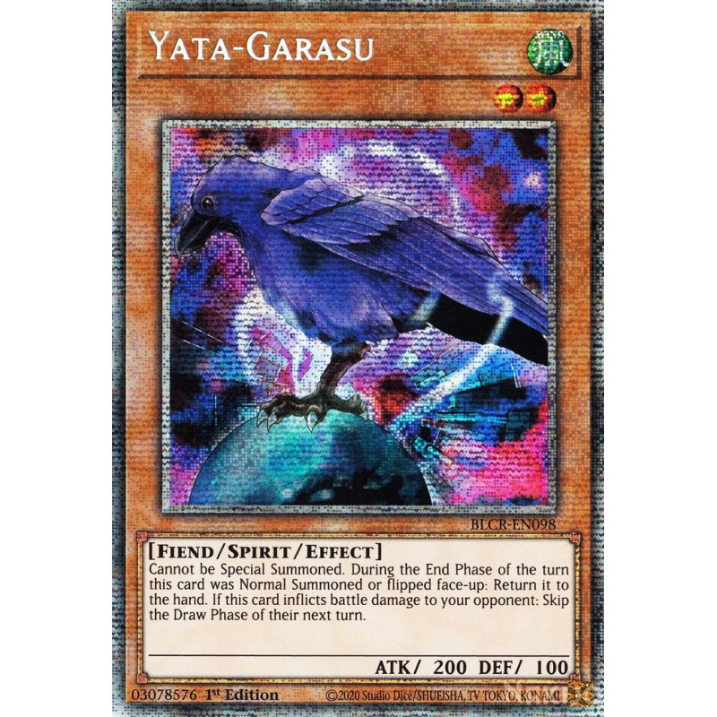 Yu-Gi-Oh-TCG-BLCR-EN098-STAR-Yata-Garasu-Battles-of-Legend-Crystal-Revenge