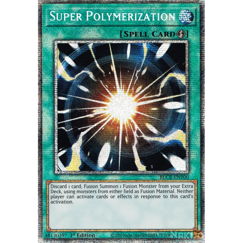 Yu-Gi-Oh-TCG-BLCR-EN100-STAR-Super-Polymerization-Battles-of-Legend-Crystal-Revenge