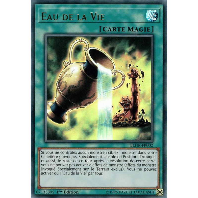 Yu-Gi-Oh-TCG-BLHR-FR002-UR-Eau-de-la-Vie-Batailles-de-L-gende-La-Vengeance-du-H-ros