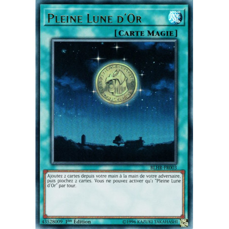 Yu-Gi-Oh-TCG-BLHR-FR003-UR-Pleine-Lune-d-Or-Batailles-de-L-gende-La-Vengeance-du-H-ros