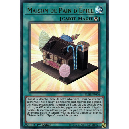 Yu-Gi-Oh-TCG-BLHR-FR004-UR-Maison-de-Pain-d-pice-Batailles-de-L-gende-La-Vengeance-du-H-ros